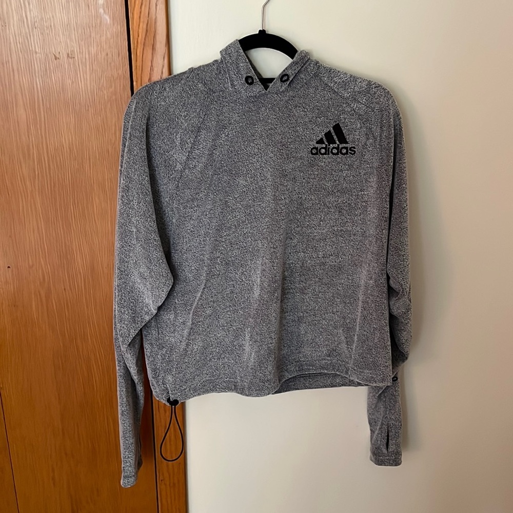 Cropped Adidas Sweatshirt